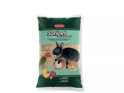 Granuliuotas kukurūzų burbuolių kraikas Sanipet Profumato 4 l