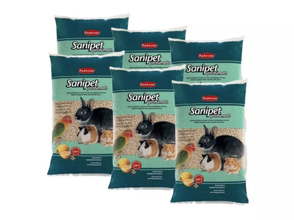 Granuliuotas kukurūzų burbuolių pakratas Sanipet Profumato 6 x 4 l