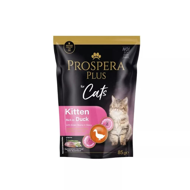 Prospera Goulash for Young Kittens with Duck and Green Beans, 85g