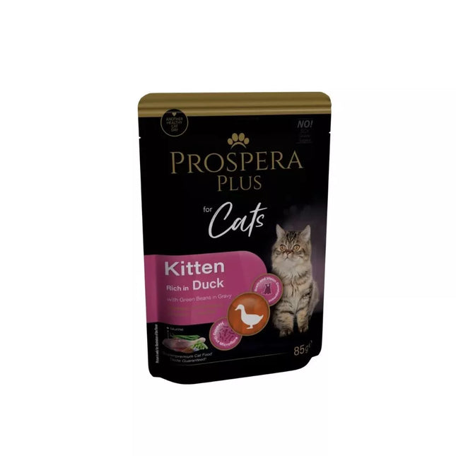 Prospera Goulash for Young Kittens with Duck and Green Beans, 85g