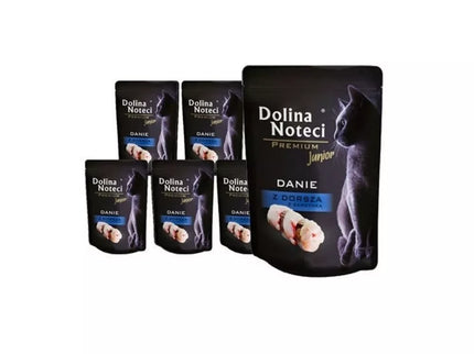 Young Cat Goulash with Cod and Sardines Dolina Noteci Dish, 10x85 g