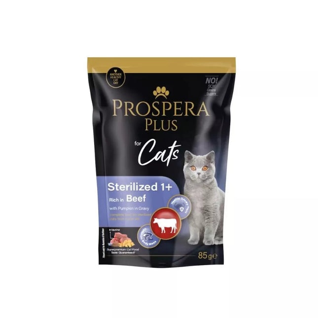 Prospera Beef and Pumpkin Stew for Sterilized Cats, 85g