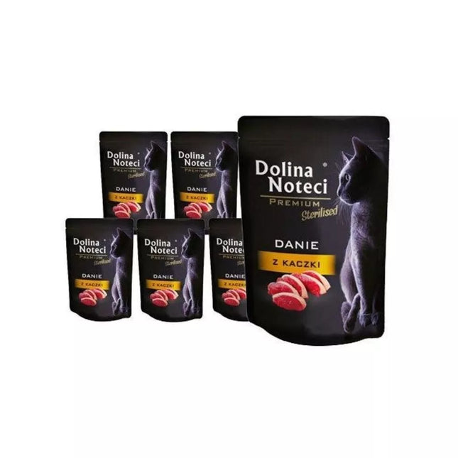 Goulash for Sterilized Cats with Duck Dolina Noteci Dish, 10x85 g