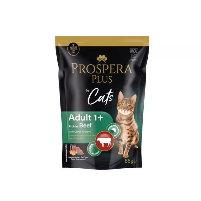 Prospera Goulash for Adult Cats with Beef and Carrots, 85 g