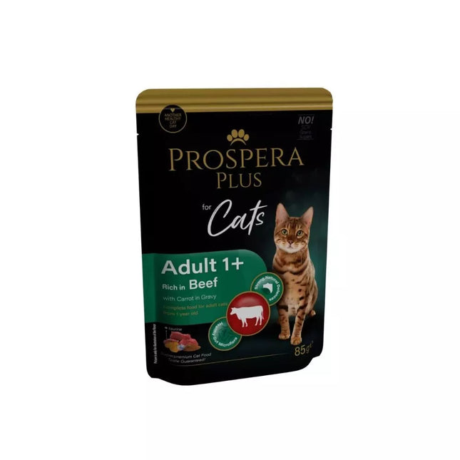 Prospera Goulash for Adult Cats with Beef and Carrots, 85 g