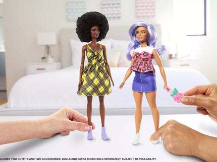 BARBIE dviejų drabužių komplektų rinkinys (GWF04)