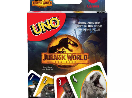 UNO kortos JURRASIC WORLD (GXD72)