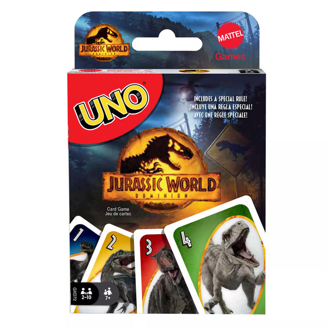 UNO cards JURRASIC WORLD (GXD72)