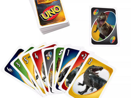 UNO kortos JURRASIC WORLD (GXD72)