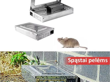 Live traps for mice