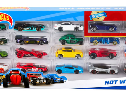 HOT WHEELS dvidešimties automodelių rinkinys (H7045)