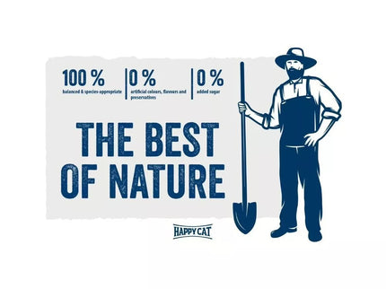 Happy Cat Duo wet food for cats with beef and rabbit, 100 g