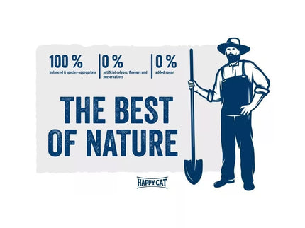 Happy Cat Duo Wet Food for Cats with Poultry and Beef, 100 g