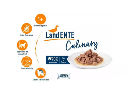 Happy Cat LandEnte Duck Stew for Cats, 85 g