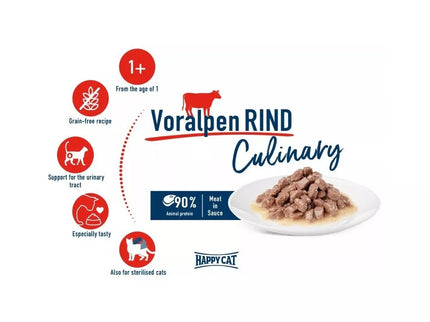 Happy Cat Goulash for Cats with Beef VoralpenRind, 85g