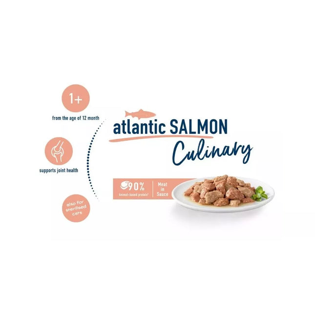 Happy Cat Goulash for Cats with Atlantic Salmon, 85 g