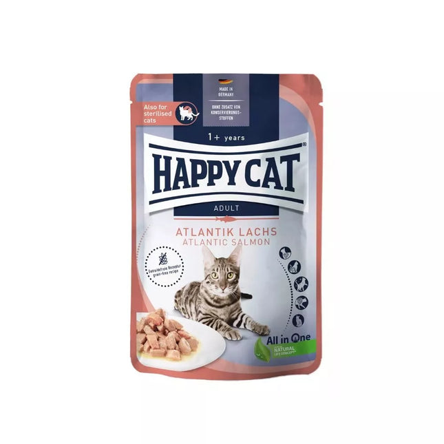 Happy Cat Goulash for Cats with Atlantic Salmon, 85 g