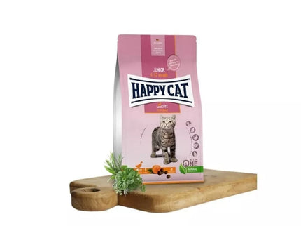 Happy Cat Complete Food for Young Kittens with Duck Junior LandEnte, 300 g