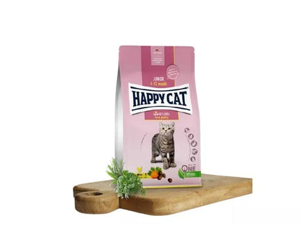 Happy Cat Junior LandGeflugel Complete Food for Young Cats with Poultry, 300g