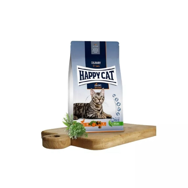 Happy Cat Complete Food for Adult Cats with Duck Culinary LandEnte, 300 g