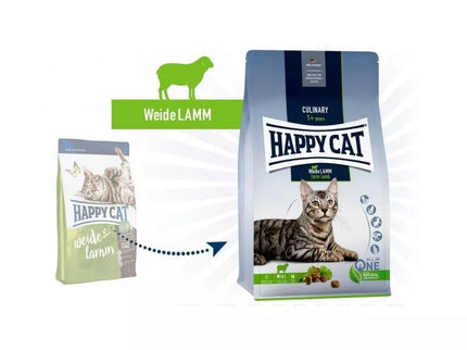 Happy Cat Complete Food for Adult Cats with Lamb Culinary WeideLamm, 300 g