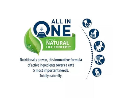 Happy Cat Complete Food for Adult Cats with Sensitive Digestion Sensitive Magen&Darm, 300 g
