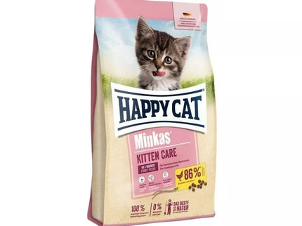 Happy Cat Minkas Kitten Care Poultry Complete Food for Young Kittens 10 kg