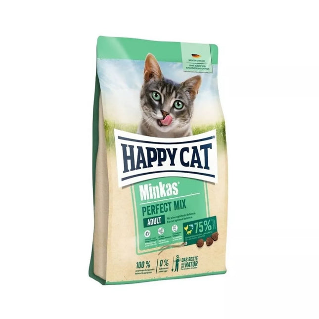 Happy Cat Minkas Perfect Mix Complete Food for Adult Cats 10 kg