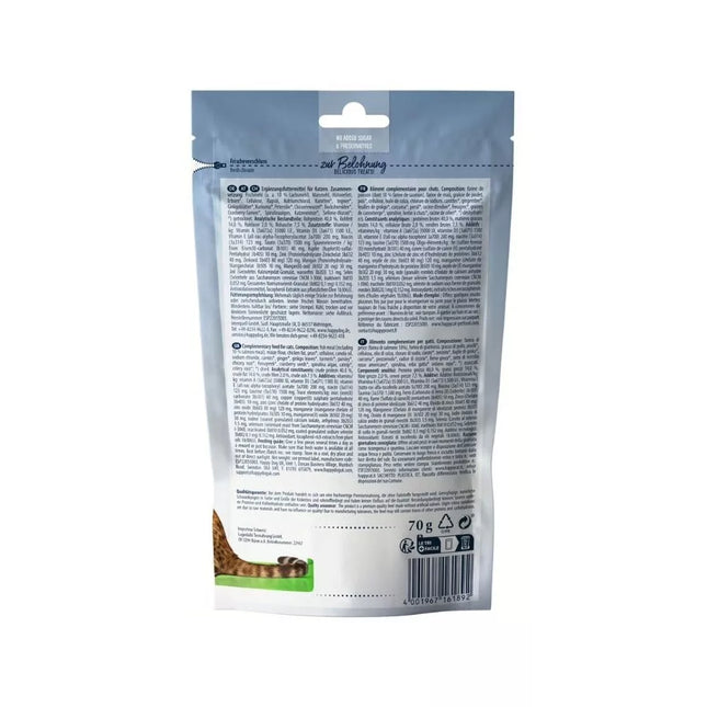 Happy Cat Crunchy Snack Atlantic Salmon for Cats, 70 g