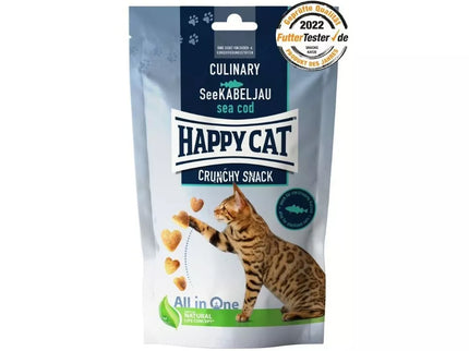 Happy Cat Crunchy Snack Cod Treats, 70 g