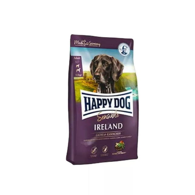 Happy Dog food for adult dogs with rabbit and salmon Ireland 1 kg