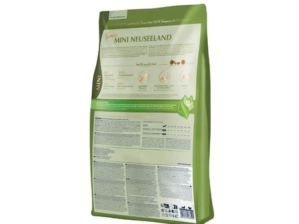 Happy Dog Mini New Zealand Complete Food for Small Breed Adult Dogs with Lamb and Rice, 800 g