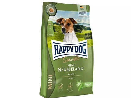 Happy Dog Mini New Zealand Complete Food for Small Breed Adult Dogs with Lamb and Rice, 800 g