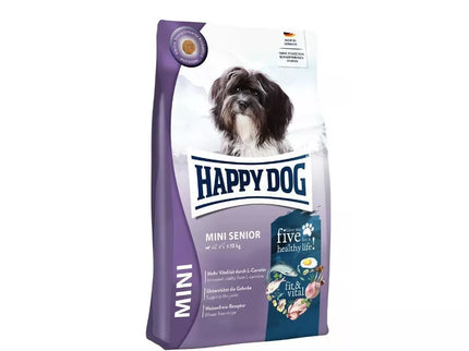 Happy Dog Mini Senior visavertis pašaras mažų veislių seniems šunims, 800 g