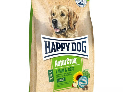 Happy Dog NaturCroq Lamm&Reis visavertis pašaras suaugusiems šunims su ėriena ir ryžiais, 1 kg