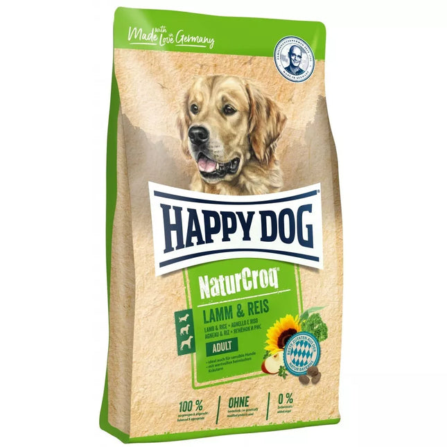 Happy Dog NaturCroq Lamm&Reis Complete Food for Adult Dogs with Lamb and Rice, 1 kg