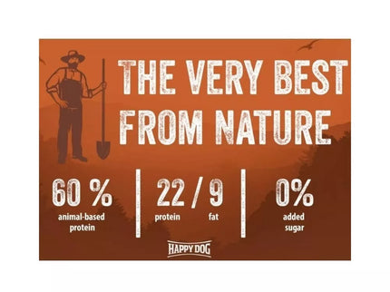 Happy Dog NaturCroq Rind&Reis visavertis pašaras suaugusiems šunims su jautiena ir ryžiais, 1 kg