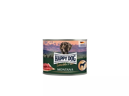 Happy Dog Sensible Pure Montana konservai šunims su arkliena, 200 g