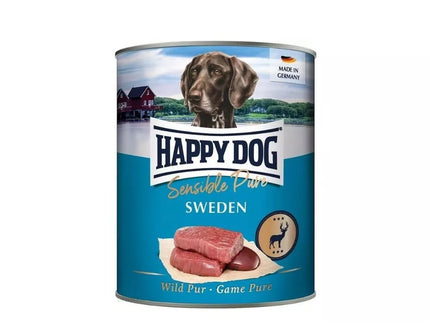 Happy Dog Sensitive Pure Sweden konservai šunims su žvėriena, 800 g