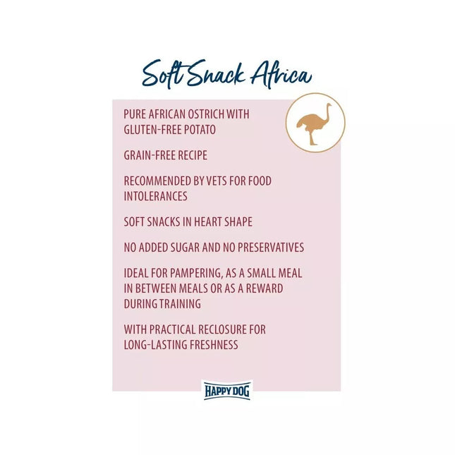 Happy Dog Africa Dog Treats, 100 g