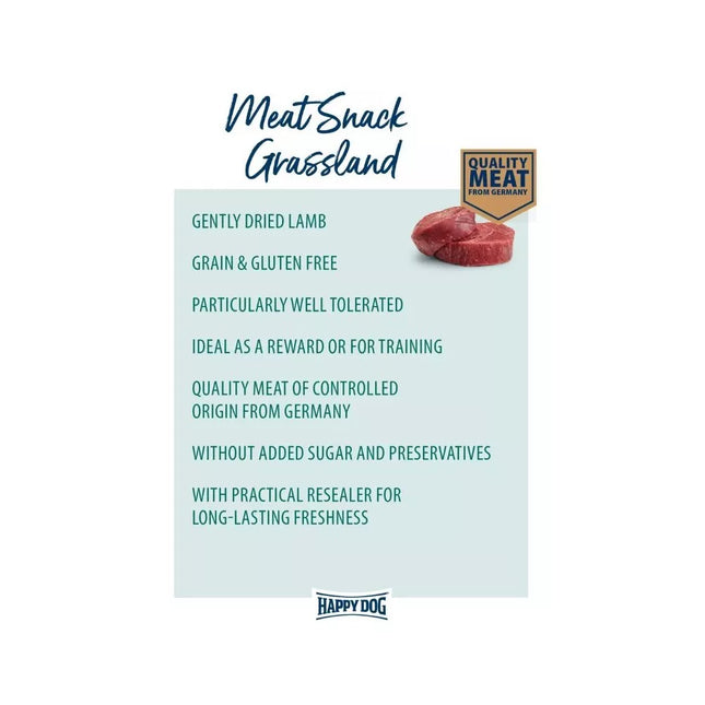 Happy Dog Meat Snack Lüneburger Heide with Lamb, 75 g