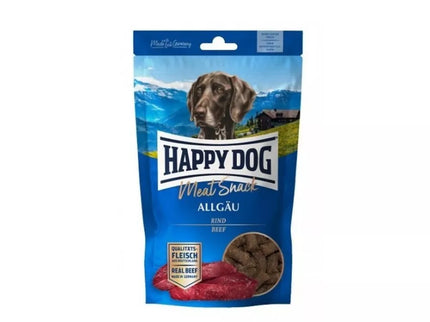 Happy Dog Meat Snack Allgäu with Beef Dog Treats, 75 g