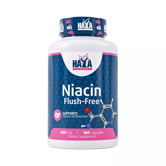 Haya Labs Niacin (Vitamin B3) 100 Tabs