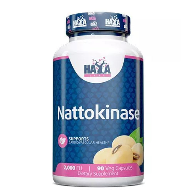 Haya Labs Nattokinase 90 capsules (Nattokinase enzyme)