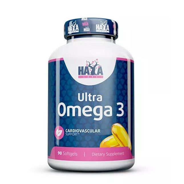 Haya Labs Ultra Omega 3 90 capsules (fish oil)