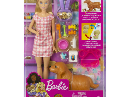 BARBIE šunelių naujagimių rinkinys (HCK75)