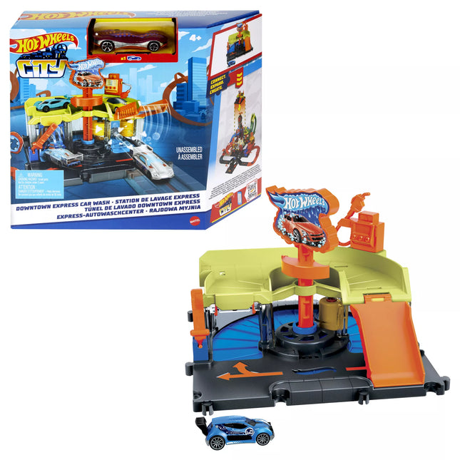 HOT WHEELS CITY Set - Car Wash (HDR27)