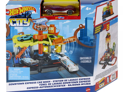 HOT WHEELS CITY rinkinys – Automobilių plovykla (HDR27)