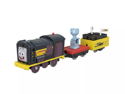 THOMAS AND FRIENDS Motorized Themed Train with Wagon (HFX97)