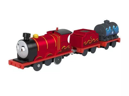 THOMAS AND FRIENDS Motorized Themed Train with Wagon (HFX97)